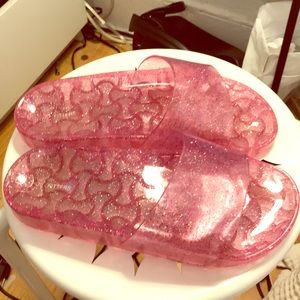 Pink jelly slides!